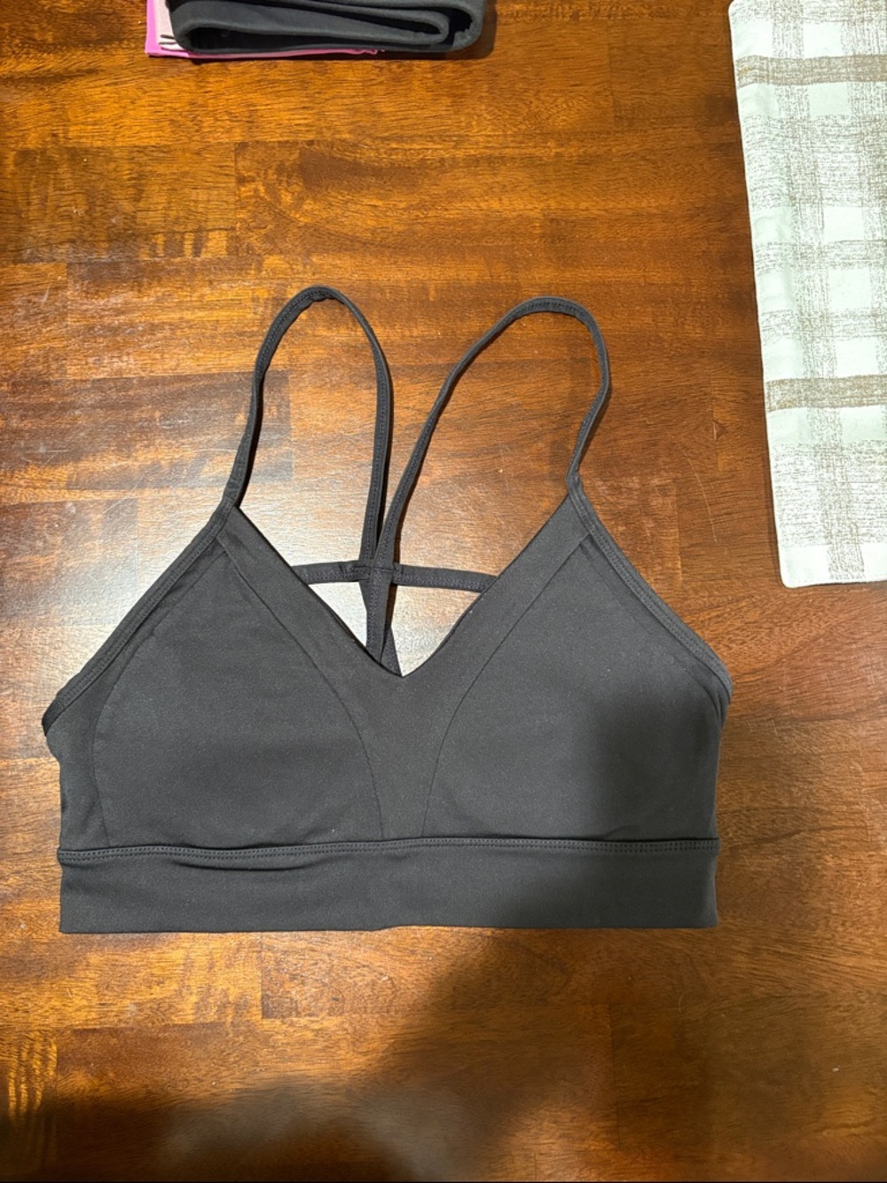Everyday Strappy V-Neck Sports Bra from Balance Athletica (now Vitality)